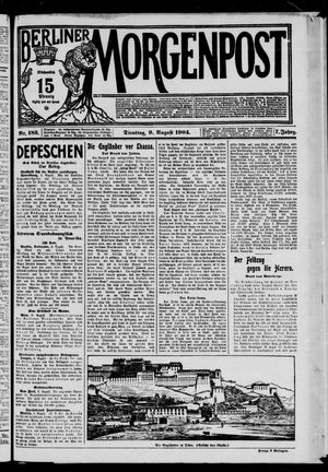 Berliner Morgenpost vom 09.08.1904