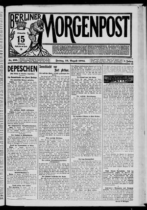 Berliner Morgenpost vom 12.08.1904
