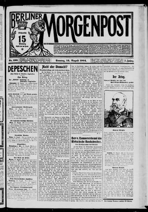 Berliner Morgenpost vom 14.08.1904