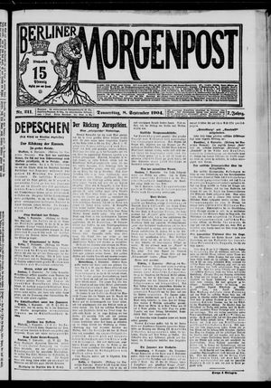 Berliner Morgenpost vom 08.09.1904