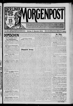 Berliner Morgenpost vom 09.09.1904
