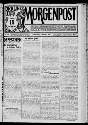 Berliner Morgenpost vom 06.10.1904