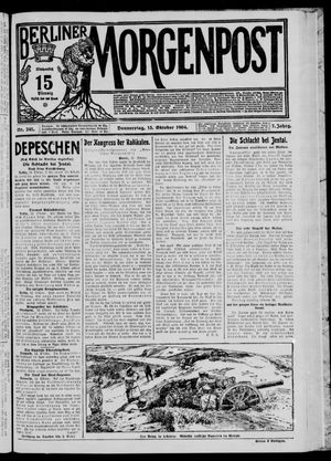 Berliner Morgenpost vom 13.10.1904
