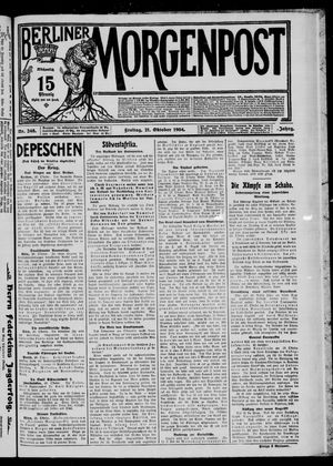 Berliner Morgenpost vom 21.10.1904