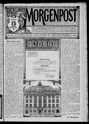 Berliner Morgenpost vom 23.10.1904