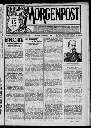 Berliner Morgenpost vom 25.10.1904