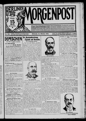 Berliner Morgenpost vom 26.10.1904
