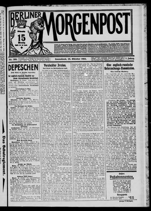 Berliner Morgenpost vom 29.10.1904