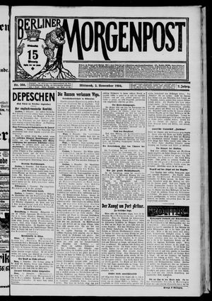 Berliner Morgenpost vom 02.11.1904