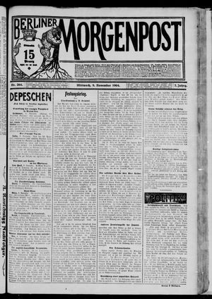 Berliner Morgenpost vom 09.11.1904