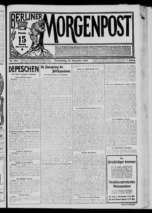 Berliner Morgenpost vom 15.12.1904