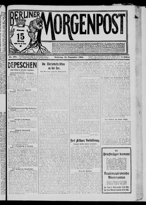 Berliner Morgenpost vom 18.12.1904