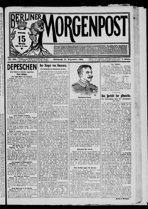 Berliner Morgenpost vom 21.12.1904