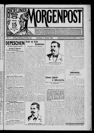 Berliner Morgenpost on Jan 8, 1905