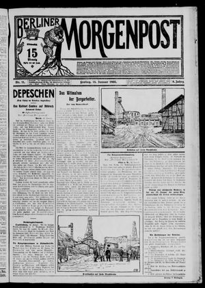 Berliner Morgenpost vom 13.01.1905