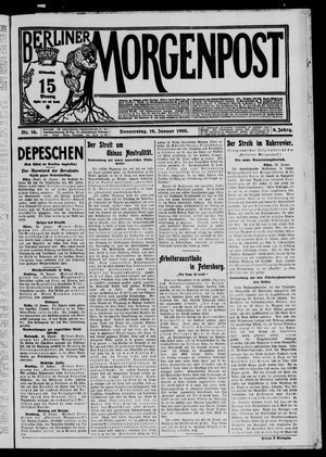 Berliner Morgenpost vom 19.01.1905
