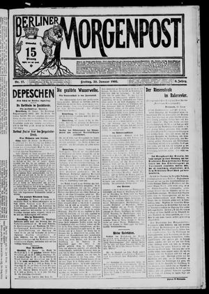 Berliner Morgenpost vom 20.01.1905