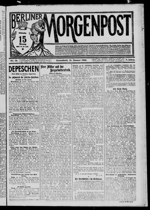 Berliner Morgenpost vom 21.01.1905