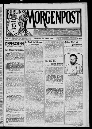 Berliner Morgenpost vom 26.01.1905