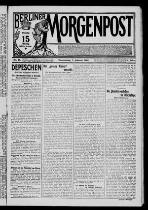 Berliner Morgenpost vom 02.02.1905