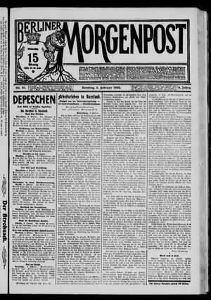 Berliner Morgenpost vom 05.02.1905