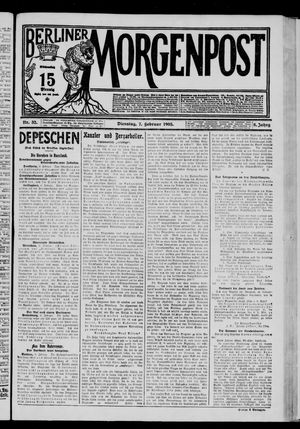 Berliner Morgenpost vom 07.02.1905