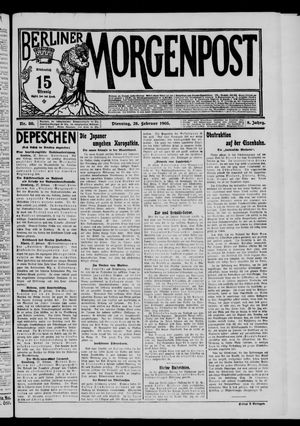 Berliner Morgenpost vom 28.02.1905