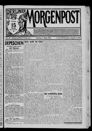 Berliner Morgenpost vom 05.03.1905