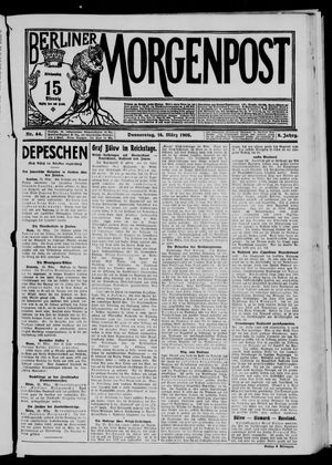 Berliner Morgenpost vom 16.03.1905