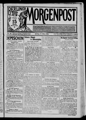 Berliner Morgenpost vom 17.03.1905