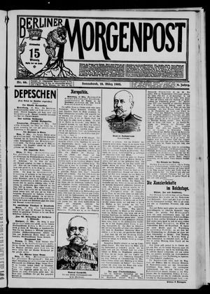 Berliner Morgenpost vom 18.03.1905