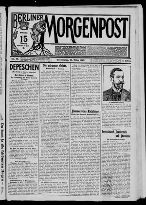 Berliner Morgenpost vom 23.03.1905
