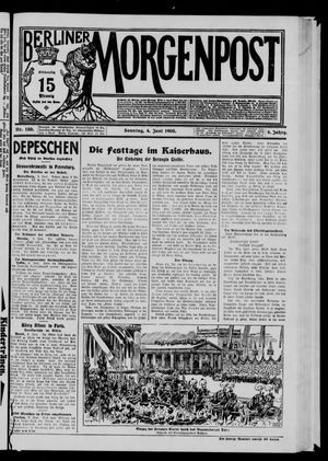 Berliner Morgenpost vom 04.06.1905