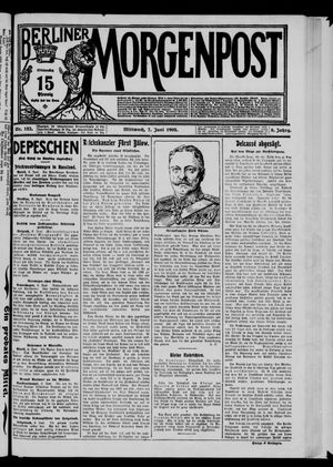 Berliner Morgenpost vom 07.06.1905