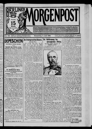 Berliner Morgenpost vom 08.06.1905
