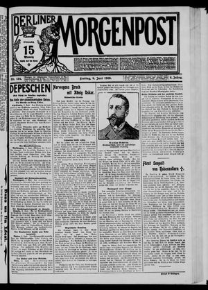 Berliner Morgenpost vom 09.06.1905