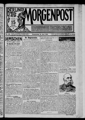 Berliner Morgenpost vom 15.06.1905