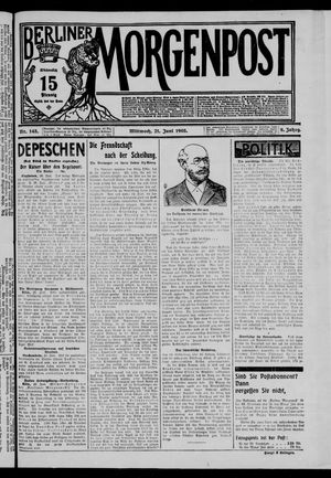 Berliner Morgenpost vom 21.06.1905