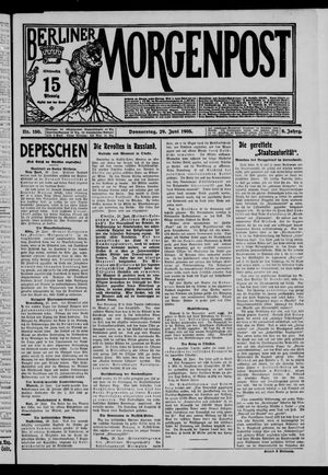 Berliner Morgenpost vom 29.06.1905