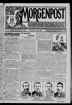 Berliner Morgenpost vom 04.07.1905