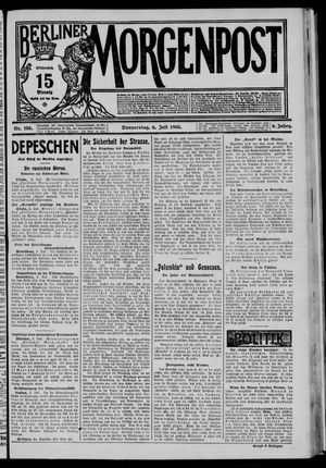 Berliner Morgenpost vom 06.07.1905