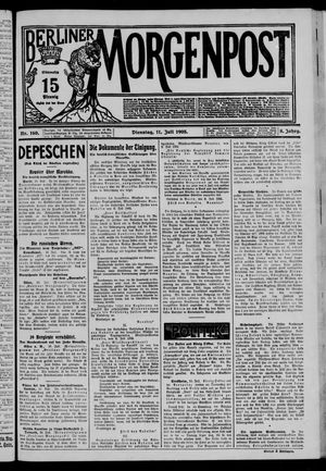 Berliner Morgenpost vom 11.07.1905