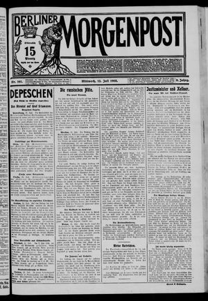 Berliner Morgenpost on Jul 12, 1905