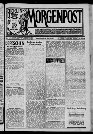 Berliner Morgenpost vom 15.07.1905