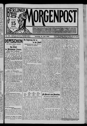 Berliner Morgenpost vom 16.07.1905