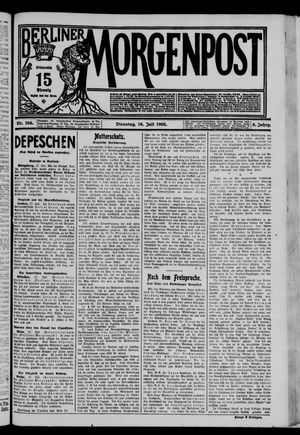 Berliner Morgenpost vom 18.07.1905