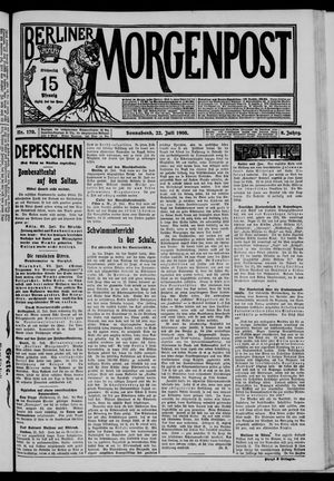 Berliner Morgenpost vom 22.07.1905