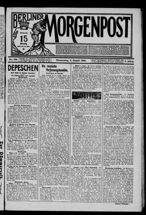 Berliner Morgenpost vom 03.08.1905