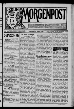 Berliner Morgenpost vom 05.08.1905