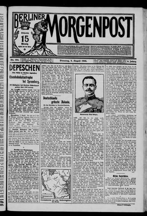Berliner Morgenpost vom 08.08.1905